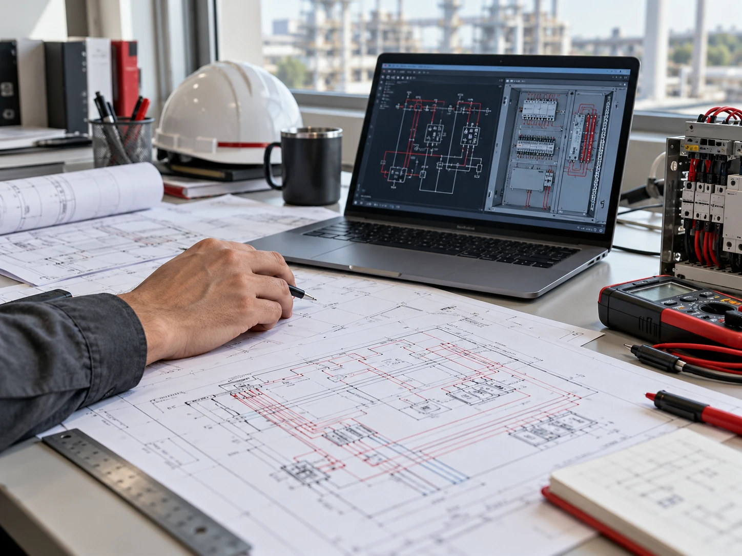 Imagen ilustrativa de ingeniería y programación
