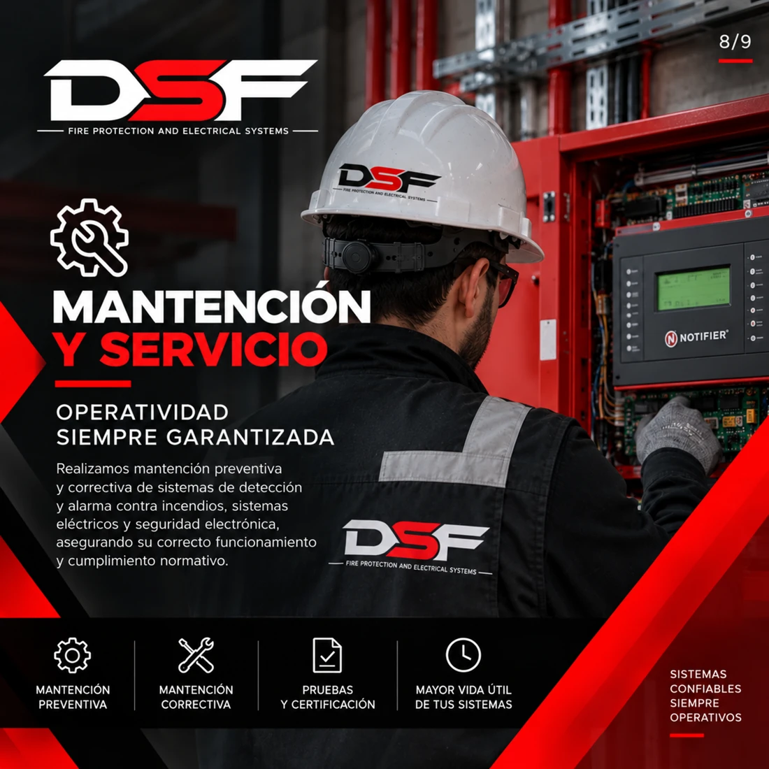 Publicación de DSF: Mantención y servicio